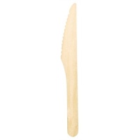 Wooden Knife (167x20x2mm) - 1x100